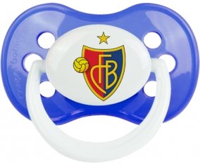 FC Bâle + prénom : Bleu classique embout anatomique