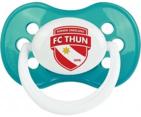 FC Thoune + prénom : Turquoise classique embout anatomique