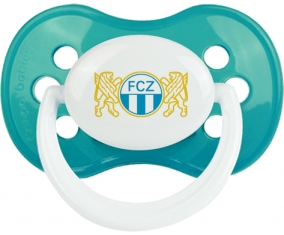 FC Zürich + prénom : Turquoise classique embout anatomique