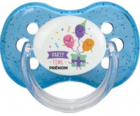 Party time anniversaire + prénom : Sucette Cerise personnalisée