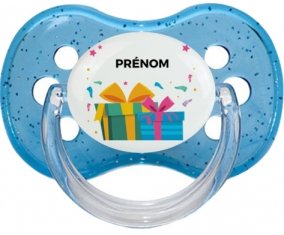 Cadeaux anniversaire style 2 + prénom : Sucette Cerise personnalisée