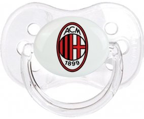 Ac Milan + prénom : Transparent classique embout cerise