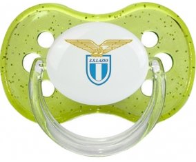 Società Sportiva Lazio + prénom : Vert à paillette embout cerise