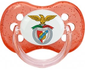 Benfica Lisbonne + prénom : Rouge à paillette embout cerise