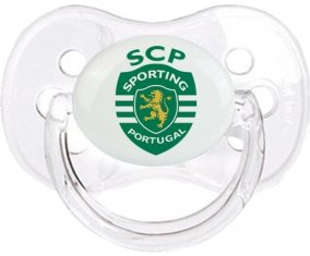 Sporting Clube de Portugal + prénom : Transparent classique embout cerise