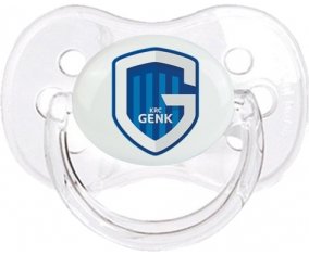 KRC Genk + prénom : Transparent classique embout cerise