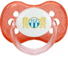 FC Zürich + prénom : Rouge à paillette embout cerise
