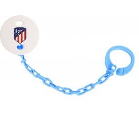 Attache-tétine Club Atlético de Madrid couleur Bleu turquoise