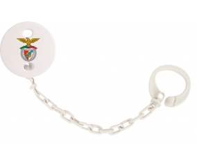 Attache-tétine Benfica Lisbonne couleur Blanc