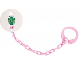 Attache tototte Sporting Clube de Portugal couleur Rose clair