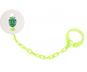 Attache-sucette Sporting Clube de Portugal couleur Verte
