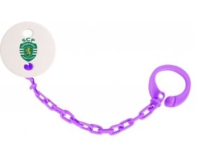 Attache-tototte Sporting Clube de Portugal couleur Violet