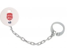 Attache-tétine Club Africain couleur Grise