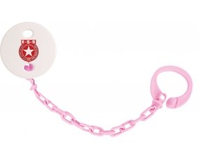 Attache-tototte Étoile sportive du sahel couleur Rose clair