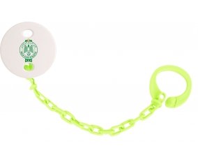 Attache-tototte Raja Club Athletic couleur Verte