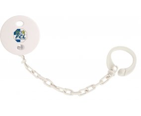 Attache sucette FC Lugano couleur Blanc