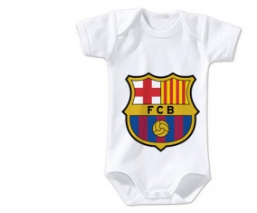 Body bébé FC Barcelone 6/12 mois manches Longues