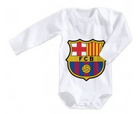 Body bébé FC Barcelone 6/12 mois manches Longues