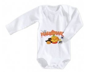 Body bébé Halloween style 2 6/12 mois manches Longues
