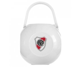 Boîte à sucette Club Atlético River Plate de couleur Blanche