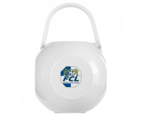 Boîte à sucette FC Lugano de couleur Blanche