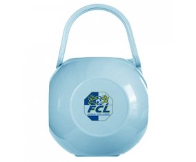 Boîte à sucette FC Lugano de couleur Bleue