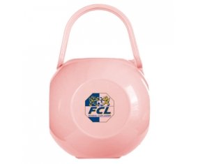 Boîte à sucette FC Lugano de couleur Rose