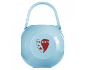 Boîte à sucette FC Sion de couleur Bleue