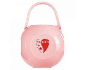 Boîte à sucette FC Sion de couleur Rose