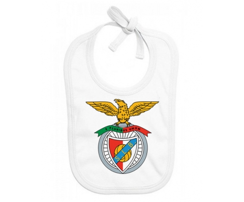 Bavoir bébé design Benfica Lisbonne