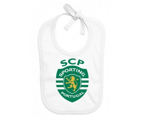 Bavoir bébé design Sporting Clube de Portugal