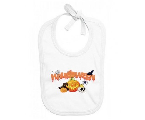 Bavoir bébé design Halloween style 2