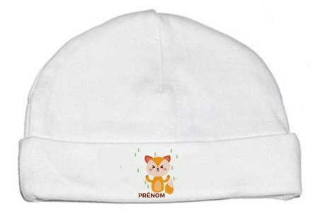 Bonnet Bebe Personnalisee Renard Style 1 Prenom Bonnet Bebe Personnalisee Renard Style 1 Prenom