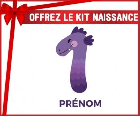 Kit naissance un an anniversaire style 1 + prénom personnalisé pour bébé