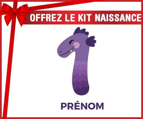 Kit naissance un an anniversaire style 1 + prénom personnalisé pour bébé