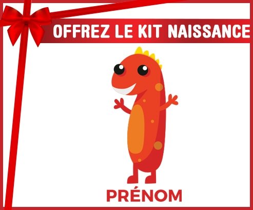 Kit naissance un an anniversaire style 5 + prénom personnalisé pour bébé
