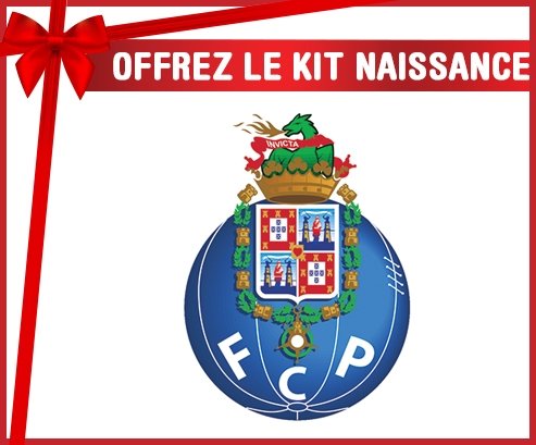 Kit naissance Futebol Clube do Porto personnalisé pour bébé