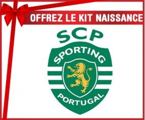 Kit naissance Sporting Clube de Portugal personnalisé pour bébé