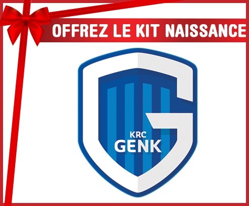 Kit naissance KRC Genk personnalisé pour bébé