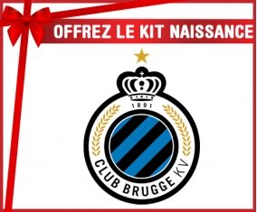 Kit naissance Club Brugge KV personnalisé pour bébé