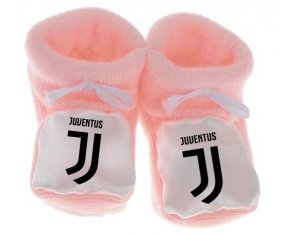Chausson bébé Juventus Football Club de couleur Rose