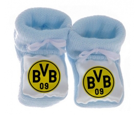 Chausson bébé BV 09 Borussia Dortmund de couleur Bleu