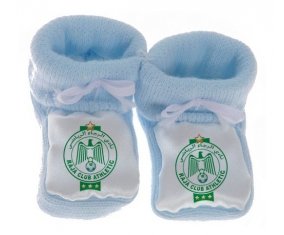 Chausson bébé Raja Club Athletic de couleur Bleu