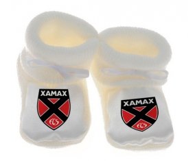 Chausson bébé Neuchâtel Xamax de couleur Blanc