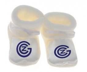 Chausson bébé Grasshopper Zurich de couleur Blanc