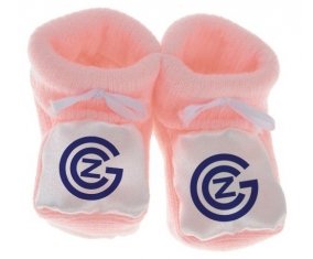 Chausson bébé Grasshopper Zurich de couleur Rose