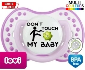 Corona Don't touch my baby : Sucette LOVI Dynamic