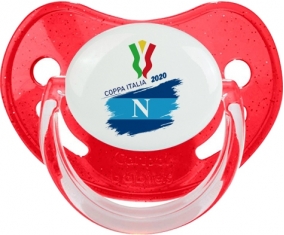 Coppa Italia 2020 Napoli : Rouge à paillette Tétine embout physiologique
