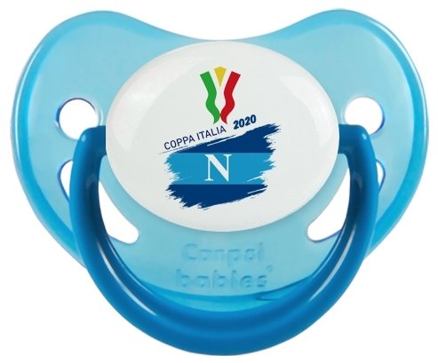 Coppa Italia 2020 Napoli : Bleue phosphorescente Tétine embout physiologique