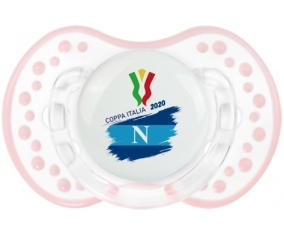 Coppa Italia 2020 Napoli : Retro-blanc-rose-tendre classique Tétine embout Lovi Dynamic